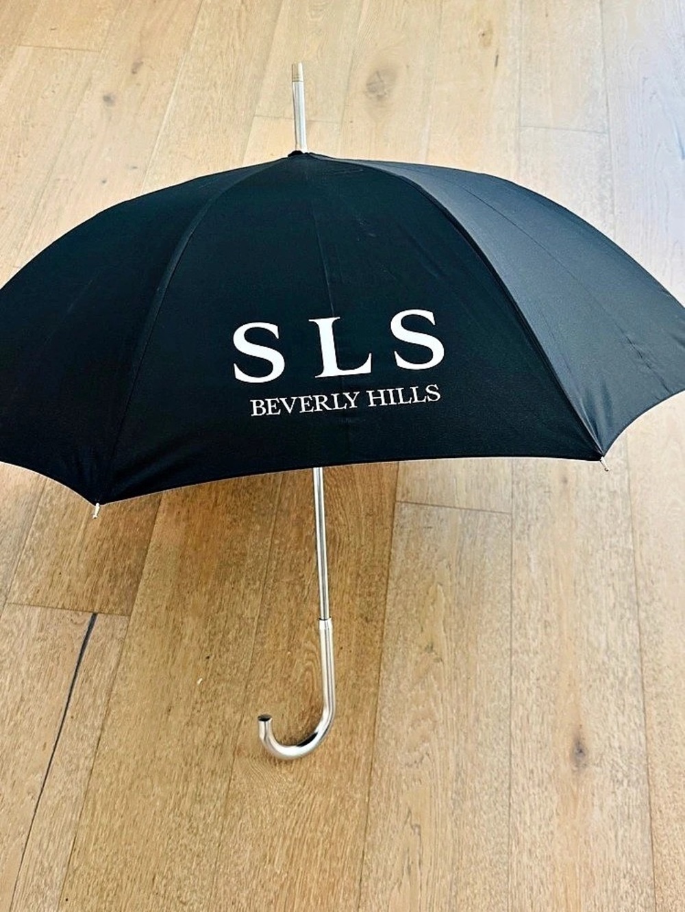SLS Beverly Hills Umbrella in Black Like New